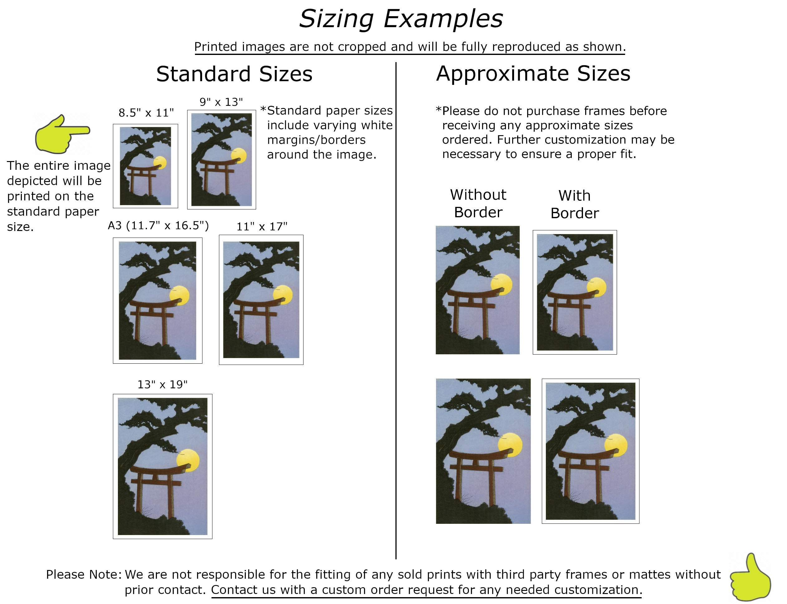 吉田博による日本のアートプリント「京都の夜」、木版画、ジクレー