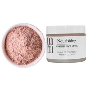 Nourishing Clay Facial Mask for Normal Skin Dry Skin image 2