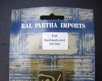 Lot De 6 Figurines Ral Partha - Miniatures Pour Jeux De Rôle Ou Collection - Occasion