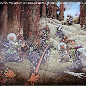 FOREST RECKONING 1970s Rodney Matthews Big O mint original vintage fantasy poster