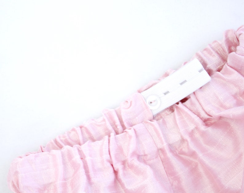 bloomers,baby bloomers ruffle leg baby girl bloomers diaper cover Raw Silk Baby girl newborn bloomers pink bloomers
