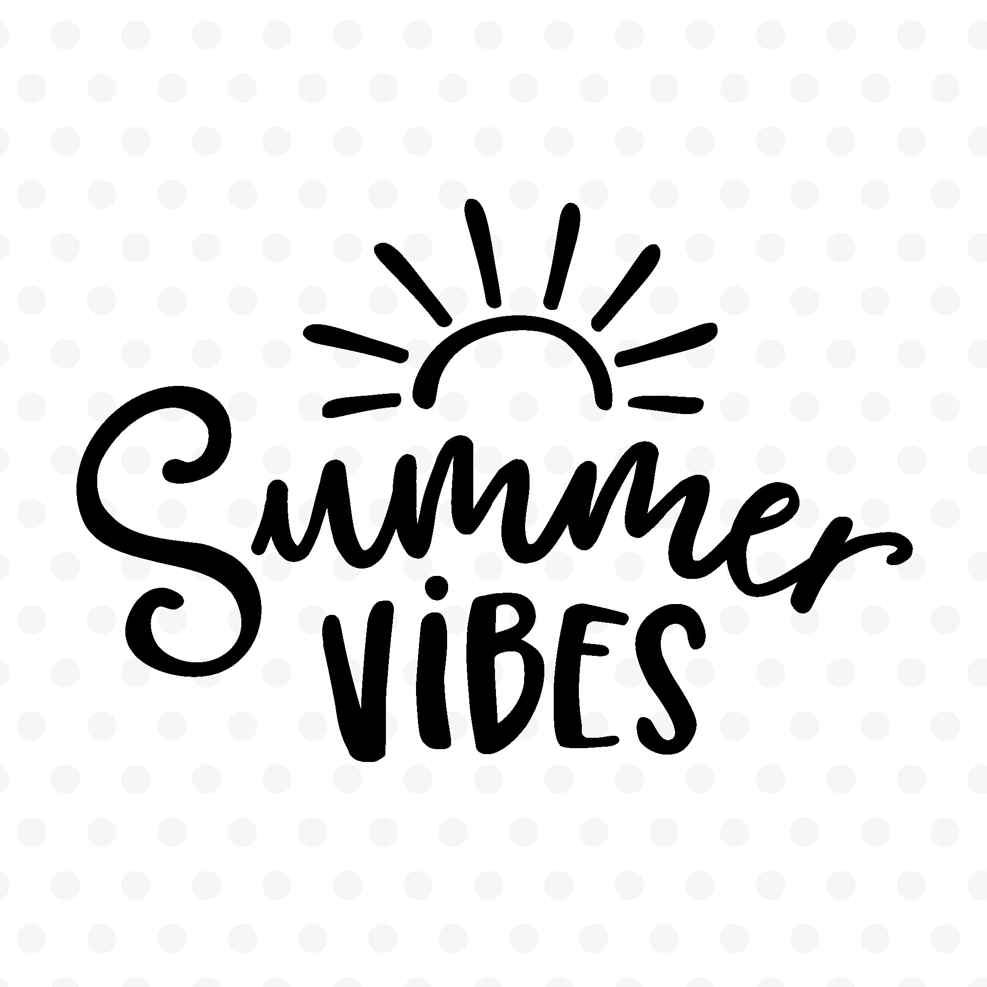 Summer Vibes Svg, Beach Svg, Summer, Ocean, Vacation, Vibes