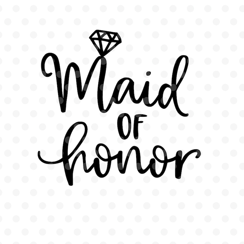 maid of honor design