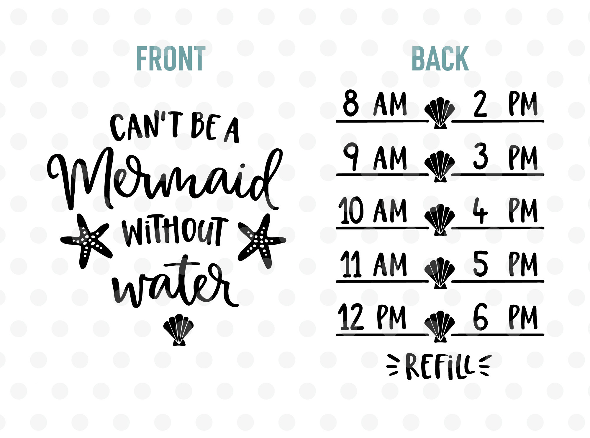 Free Free 321 Mermaid Water Bottle Svg SVG PNG EPS DXF File