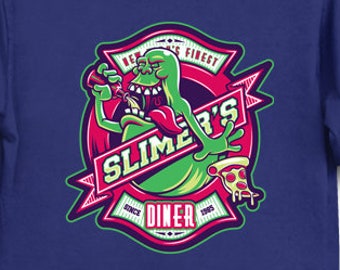 Slimer's Diner - Ghostbusters T-Shirt | Movie Shirt | Funny T-Shirt