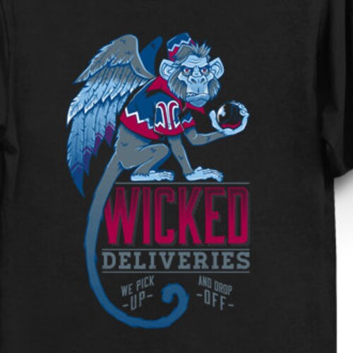 flying monkey t shirt