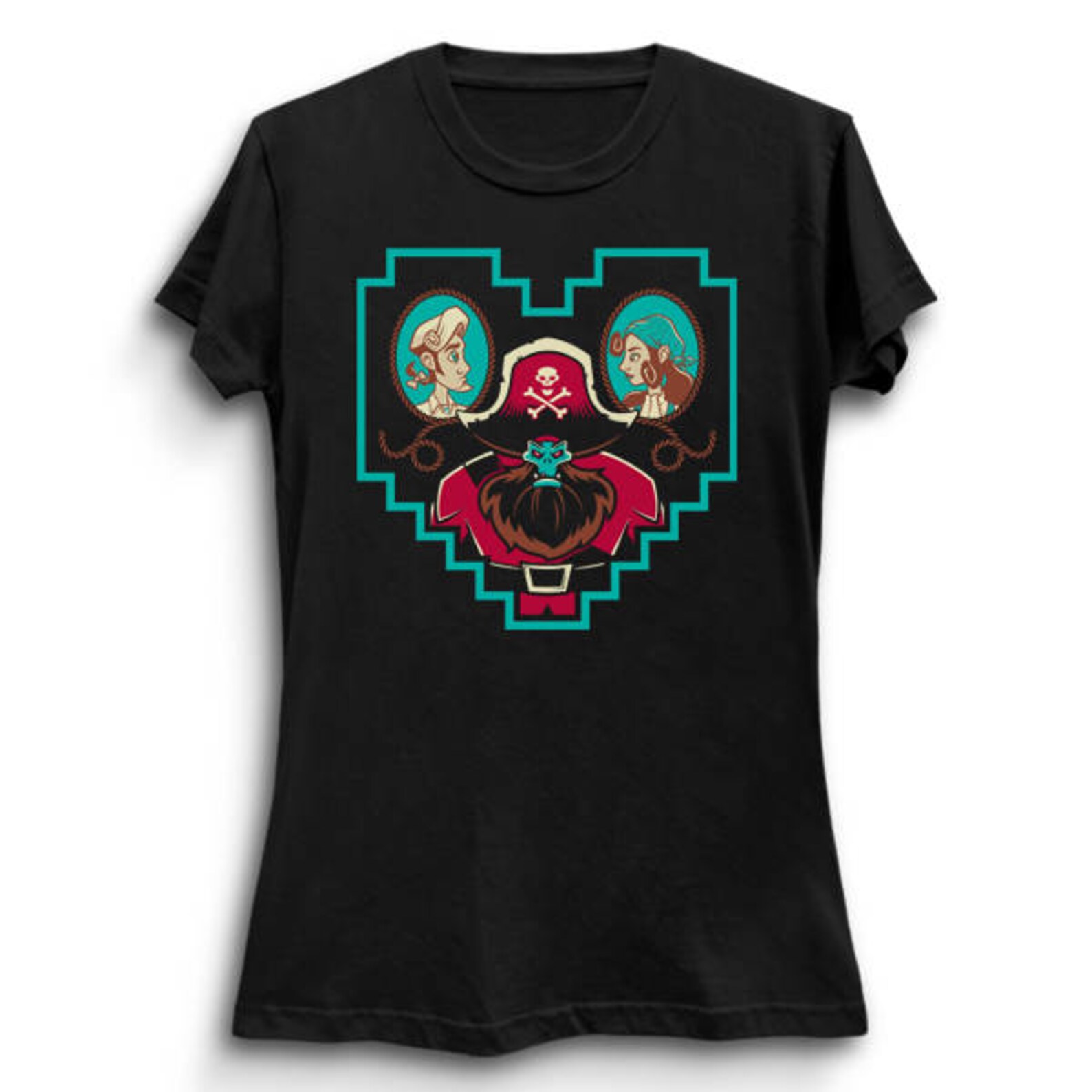 Hooked on You Monkey Island Tshirt Lechuck Tshirt Etsy