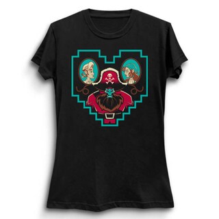 OF Lechucks Maglietta Uomo Monkey Island Pirate Grog - T-Shirt Grafica Con Stampa Pirata, Regalo Ideale