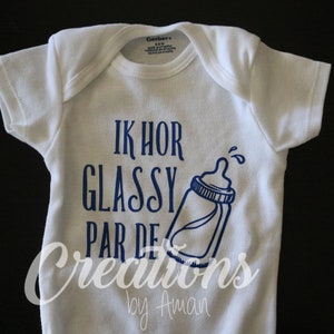 Ik Hor Glassy Par De Baby Onesie Punjabi