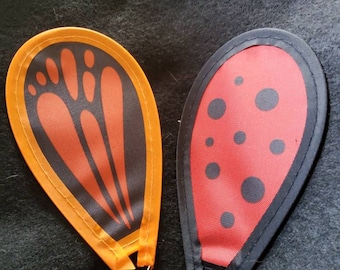 Mini Nylon Butterfly, Lady Bug or Bee Wings! #miniladybugwings #minibeewings #gnomes #dolls #fairies #freeshippinginUS@35