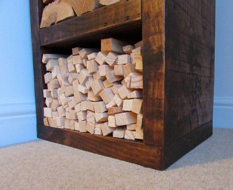 Log Store Indoor Log Holder Log Basket Wood Burner Log Storage Etsy UK