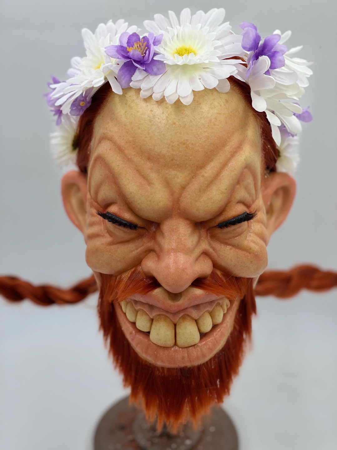 Aphex Twin Richard D. James Windowlicker Latex Mask – Handmade EDM