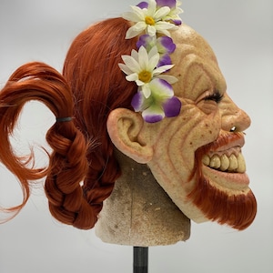 Máscara de látex Aphex Twin Richard D. James Windowlicker – Arte de cosplay EDM hecho a mano imagen 8
