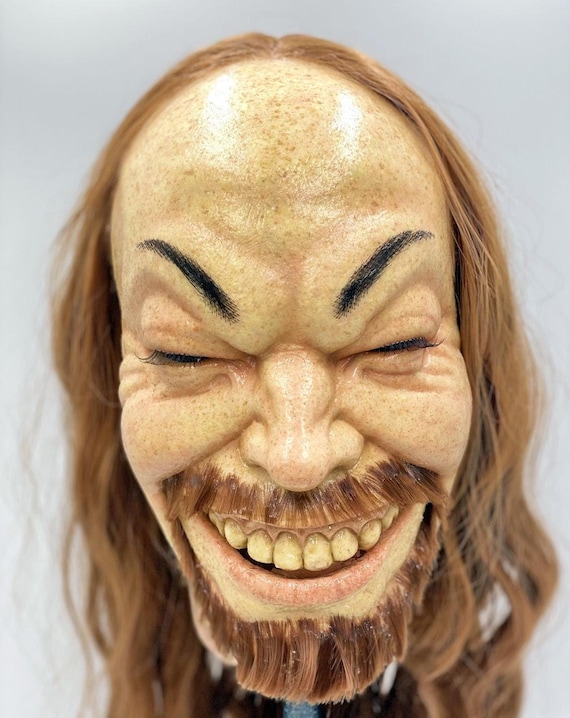Aphex Twin Richard D. James Latex Mask – Handmade EDM Cosplay and Collector Art