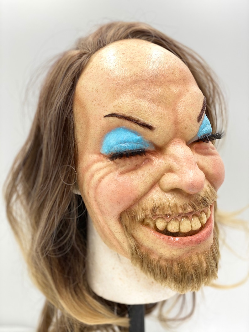 Aphex Twin Richard D. James Latex Half Mask Wearable / image 5