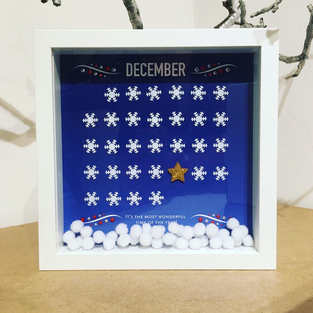 Advent Calendar Art It's the Most Wonderful Time of the Year Wall Art