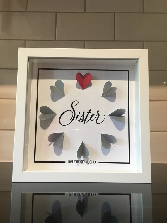 Details about   Personalised Christmas Gifts Anniversary Her Him Love Framed Keepsake Card Heart 