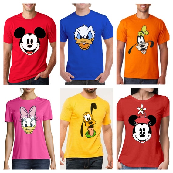 Disney Character T-shirts | Etsy