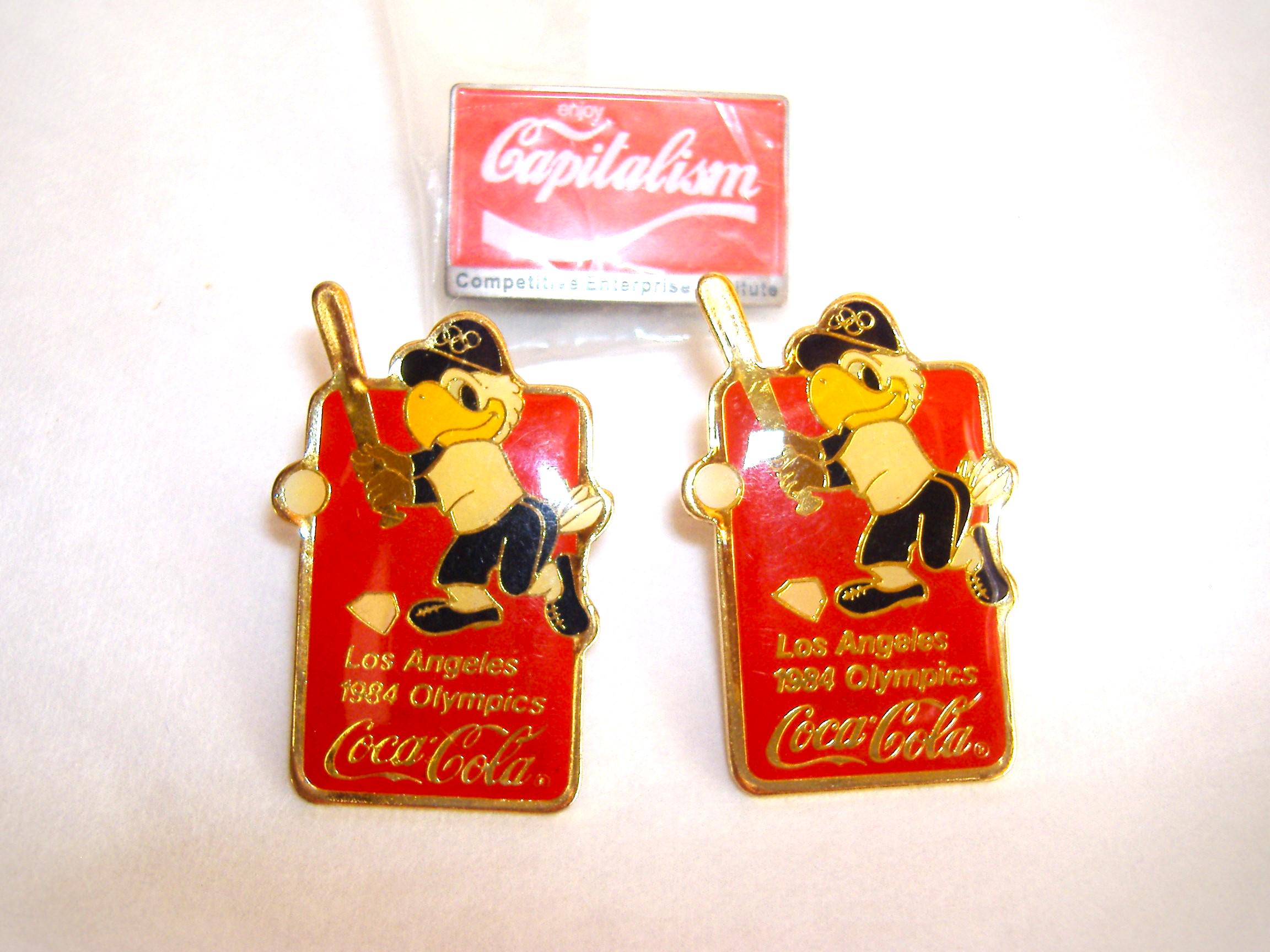 1984 Coca Cola Pin - Etsy