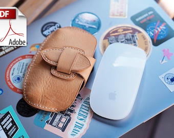 Magic Mouse Pouch & Mouse Pad (Template/Pattern/PDF)