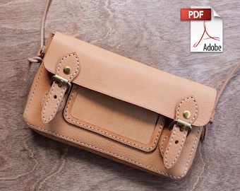Satchel Pen Case (Template/Pattern/PDF)