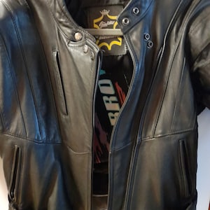Veste en cuir pour dames Harro en condition 1a taille 38