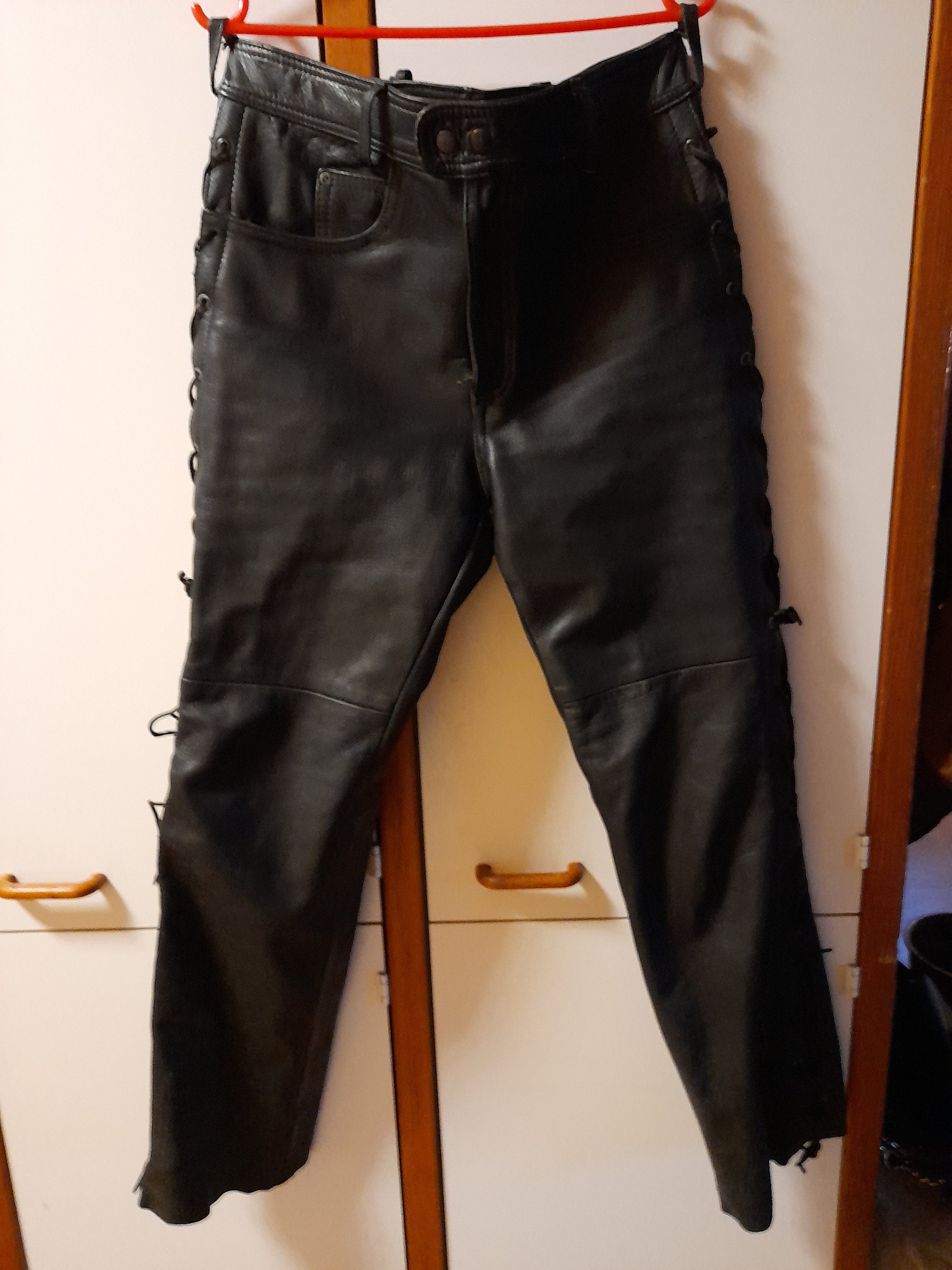 Akito leather trousers sale