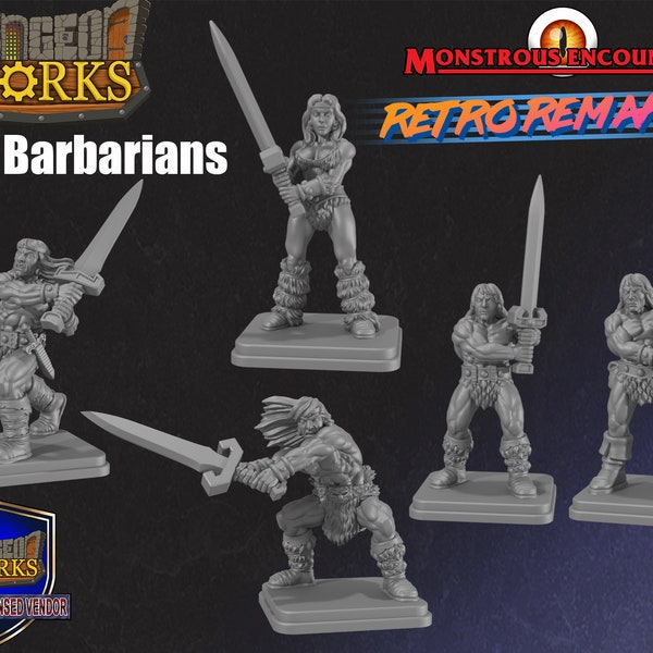 Barbarian from DungeonWorks Retro Remakes Hero Quest