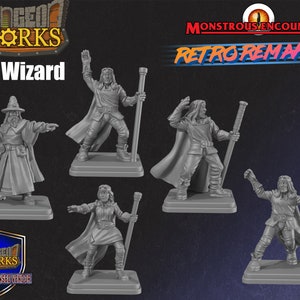 Wizard from DungeonWorks Retro Remakes Hero Quest
