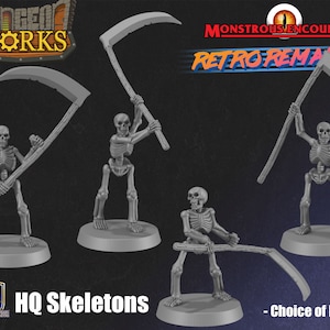 Skeleton from DungeonWorks Retro Remakes Hero Quest