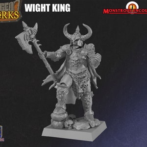 Wight King or Undead King from DungeonWorks