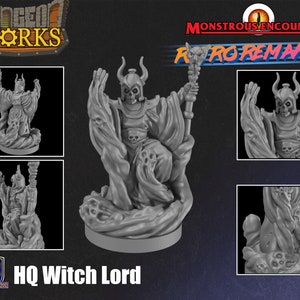 Witch Lord von DungeonWorks Monster Trifft Retro Remakes