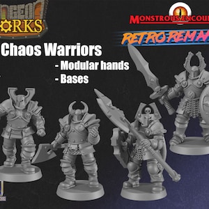 Chaos Warriors from DungeonWorks Retro Remakes Hero Quest