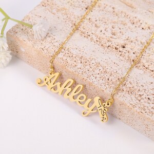 Graduation Gift for Her Custom Name Necklace for Best Friend