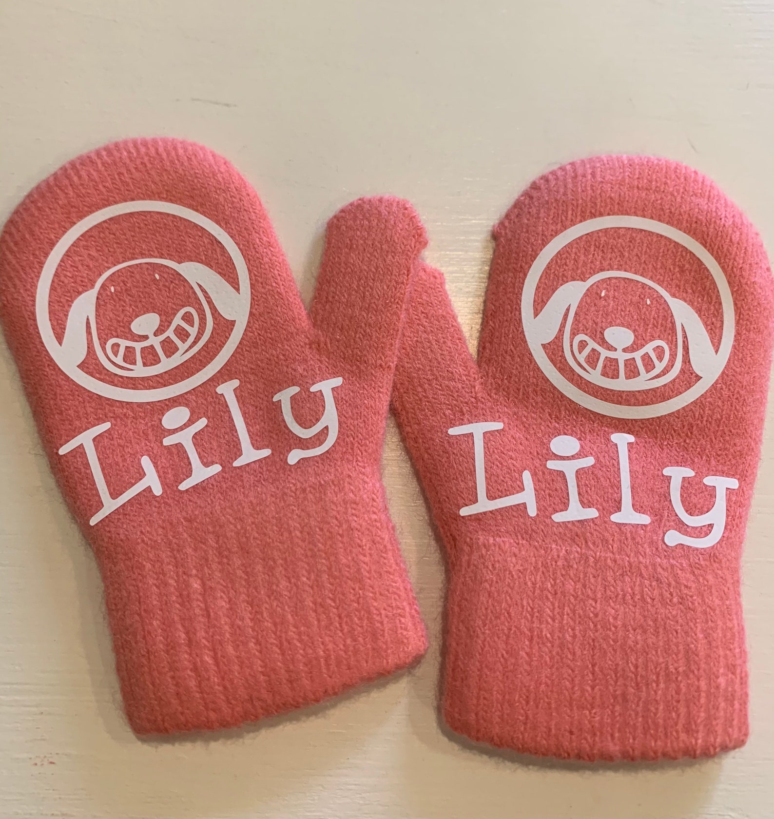 Custom toddler mittens add your name Etsy