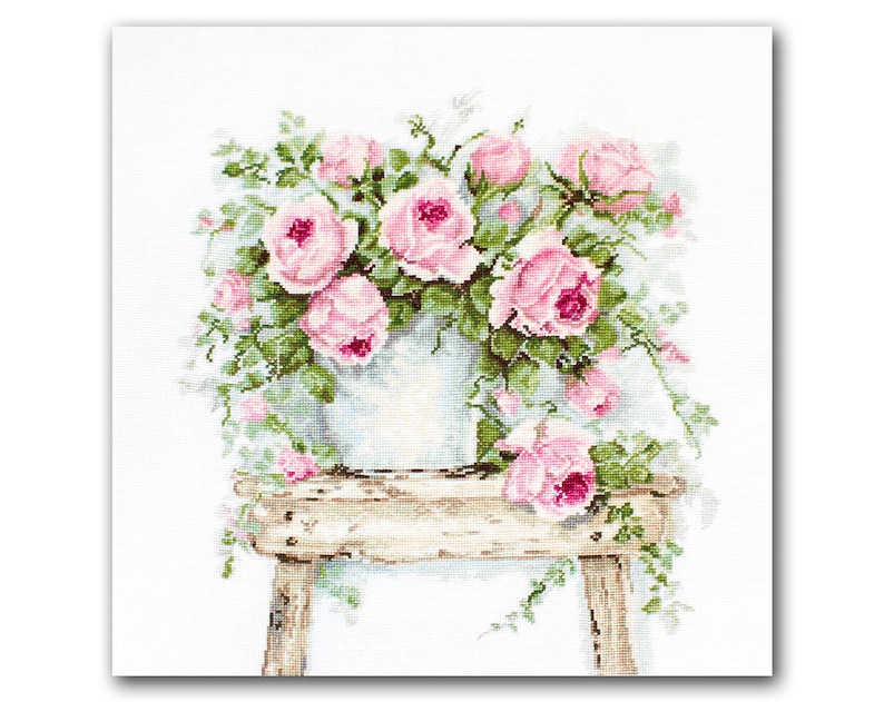 18ct Aida Deep Rose