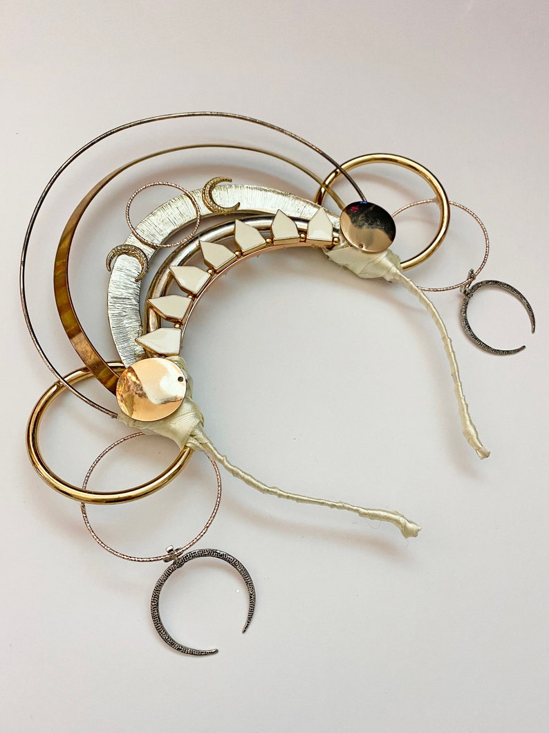 Gold Goddess Crown Aurora