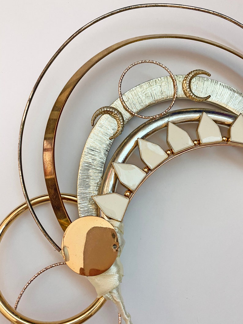 Gold Goddess Crown Aurora