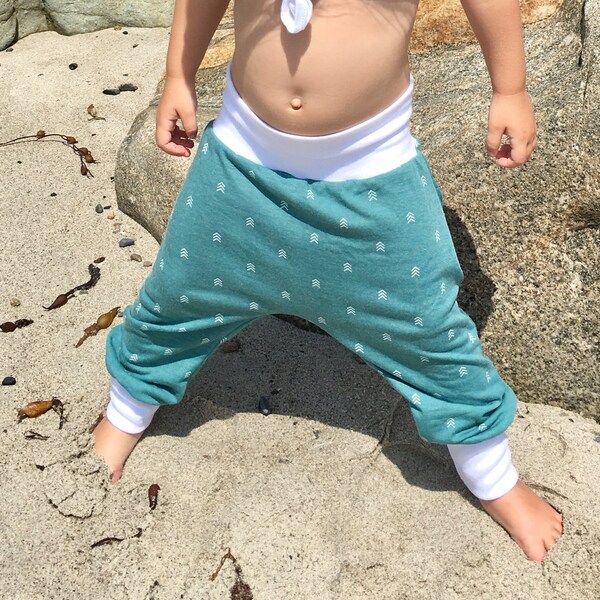 Girls Chevron Pants Etsy