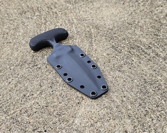Cold Steel „Safe Maker I“ Kydex-Scheide nach Maß, Pancake-Style 2.0. Inklusive 550 Mil-Spec Paracord-Fangriemen, optionale Gürtelbefestigungsmöglichkeiten.