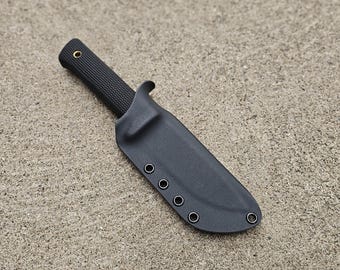 Cold Steel 3V Master Hunter Knife Custom Kydex Sheath, Taco Style, optional belt Attachment.