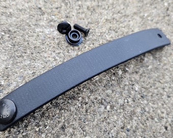 Handmade Biothane IWB Soft Loop, USA Made, Pull-the-Dot Snap