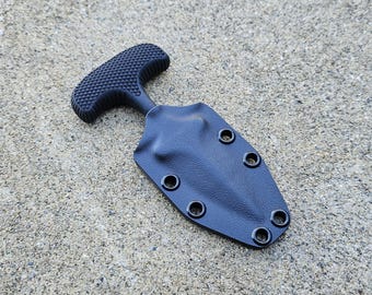 小島工芸 K's way com2 C2B-80C No.6110185 Cold Steel Safe Maker II Custom Kydex Sheath, Pancake Style. Comes