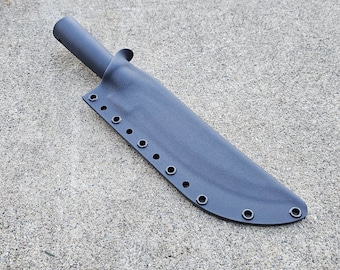 Cold Steel BUSHMAN 7"CS-95BUSK Custom Kydexscheide, Taco Style 2.0, Auswahl von optionalen Gürtelaufsätzen. Messer nicht enthalten.
