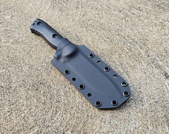 Funda de Kydex personalizada Ka-Bar BK-16, accesorios de cinturón opcionales, estilo Pancake 2.0