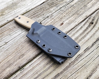 Funda Kydex personalizada para cuchillo Ontario Knife Company RAT-3, con clip de polímero para cinturón, estilo panqueque. OKC