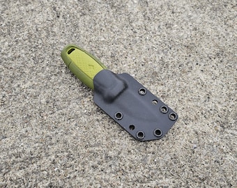 MORA ELDRIS Custom Kydex Sheath, Pancake Style. Optional Belt Attachments