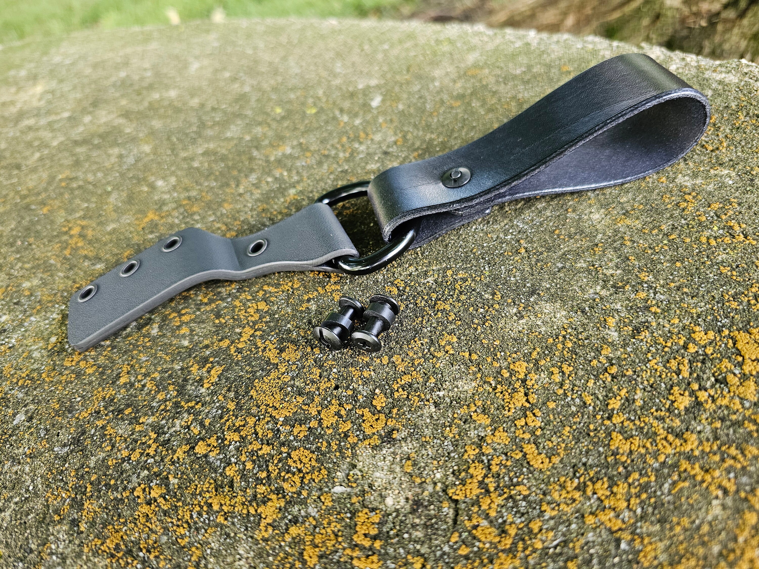 KYDEX Dangler With Premium Leather Beltloop, Full Size. - Etsy