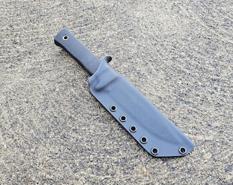 Cold Steel SRK-C Custom Kydex Sheath, Optional belt attachments available, Fits COMPACT MODELS: sk-5 to cpm 3v steel versions, Taco Style