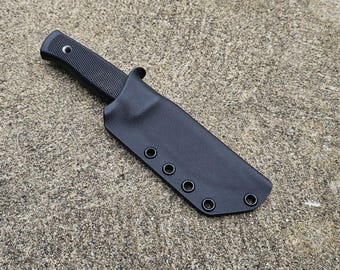 Fallkniven F1 Knife Custom Kydex Sheath, Optional belt attachments, Taco Style.